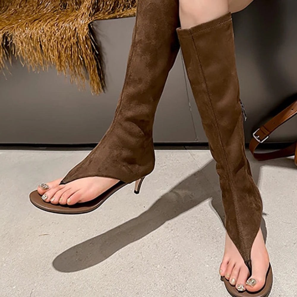 🥥 Jeffrey Campbell ‘Confidence’ Sandal Boots 🥥
